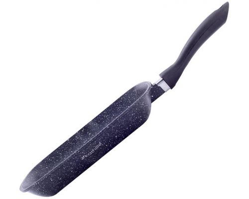 Сковорода-гриль Kamille Grill Pan 28х28см зі скляною кришкою