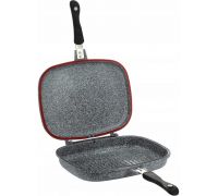 Сковорода-гриль Ofenbach Grill Pan двойная 32х24х7см с антипригарным покрытием