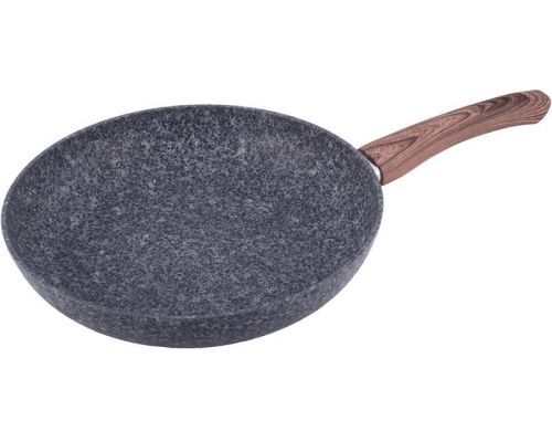 Сковорода Kamille Grey Marble Ø28см індукційна з антипригарним покриттям