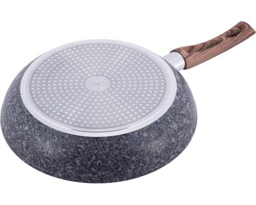 Сковорода Kamille Grey Marble Ø28см індукційна з антипригарним покриттям