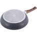 Сковорода Kamille Grey Marble Ø30см индукционная с антипригарным покрытием