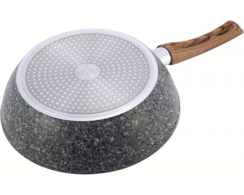 Сковорода-сотейник Kamille Grey Marble Ø32см индукционная с антипригарным покрытием Сковорода-сотейник Kamille Grey Marble Ø32см индукционная с антипригарным покрытием