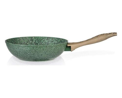 Сковорода-вок Fissman Malachite Ø24см с антипригарным покрытием EcoStone Сковорода-вок Fissman Malachite Ø24см с антипригарным покрытием EcoStone