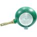Сковорода-вок Fissman Malachite Ø24см с антипригарным покрытием EcoStone