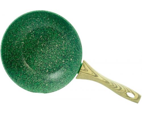 Сковорода-вок Fissman Malachite Ø24см с антипригарным покрытием EcoStone Сковорода-вок Fissman Malachite Ø24см с антипригарным покрытием EcoStone