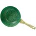 Сковорода-вок Fissman Malachite Ø24см с антипригарным покрытием EcoStone