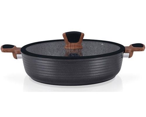 Сотейник Fissman Diamond Grey Ø28см с каменным антипригарным покрытием Сотейник Fissman Diamond Grey Ø28см с каменным антипригарным покрытием