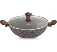 Вок Fissman Magic Brown Ø30х9см с антипригарным покрытием