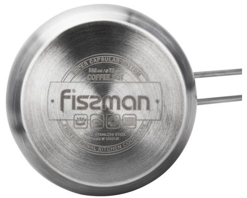 Турка Fissman Galau 550мл из нержавеющей стали, индукционная Турка Fissman Galau 550мл из нержавеющей стали, индукционная