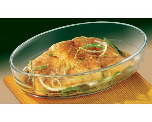 Форма для выпечки овальная Pyrex Essentials 39х27см, жаропрочное стекло Форма для выпечки овальная Pyrex Essentials 39х27см, жаропрочное стекло