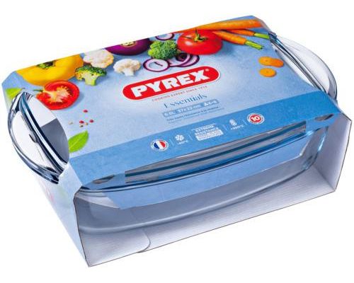 Форма для выпечки Pyrex Essentials (утятница) 32.6х19.7см, жаропрочное стекло Форма для выпечки Pyrex Essentials (утятница) 32.6х19.7см, жаропрочное стекло