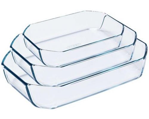 Форма для выпечки Pyrex Inspiration 30х20х7см, жаропрочное стекло Форма для выпечки Pyrex Inspiration 30х20х7см, жаропрочное стекло