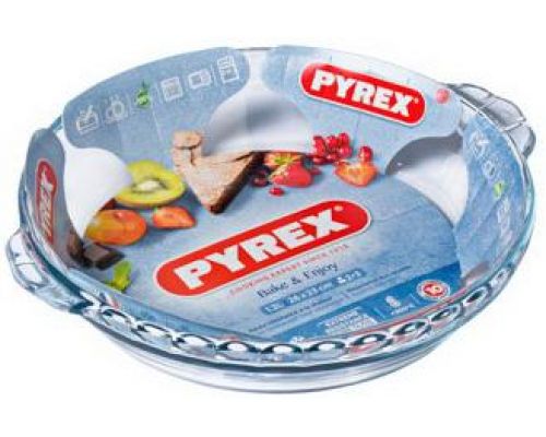 Форма для запекания Pyrex Bake&Enjoy Ø23х5см, жаропрочное стекло Форма для запекания Pyrex Bake&Enjoy Ø23х5см, жаропрочное стекло