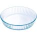 Форма для запекания Pyrex Bake&Enjoy Ø26х6см, жаропрочное стекло, рифленая