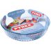 Форма для запекания Pyrex Bake&Enjoy Ø26х6см, жаропрочное стекло, рифленая