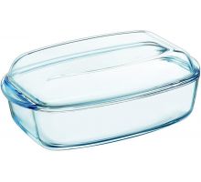 Форма для запекания (утятница) Pyrex Essentials 37х22см (6.5л), жаропрочное стекло