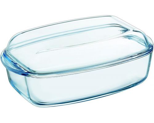 Форма для запекания (утятница) Pyrex Essentials 37х22см (6.5л), жаропрочное стекло Форма для запекания (утятница) Pyrex Essentials 37х22см (6.5л), жаропрочное стекло