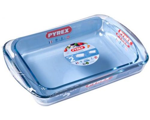 Набор форм для выпечки Pyrex Essentials 35х23см,40х27см, жаропрочное стекло Набор форм для выпечки Pyrex Essentials 35х23см,40х27см, жаропрочное стекло