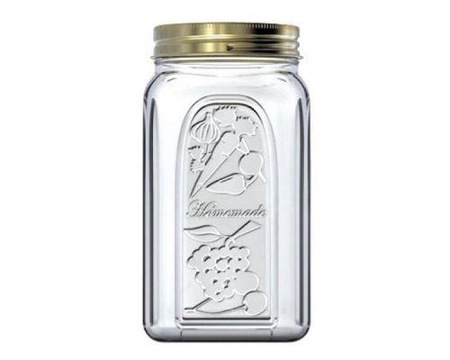 Банка для продуктов Homemade 1000мл с металлической крышкой