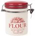 Банка керамическая "Английский Шиповник FLOUR" 600мл с металлической затяжкой