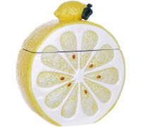 Банка керамическая "Lemon" 900мл, для сыпучих продуктов, Спелый лимон