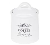 Банка керамическая Sweet Home COFFEE 600мл для хранения кофе