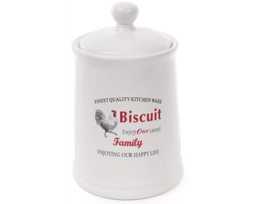 Банка керамическая "Тоскана" Family BISCUIT 1.75л для хранения сыпучих продуктов Банка керамическая "Тоскана" Family BISCUIT 1.75л для хранения сыпучих продуктов