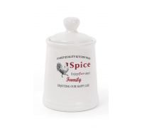 Банка керамическая "Тоскана" Family SPICE 250мл для хранения сыпучих продуктов
