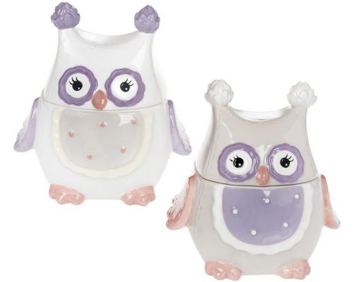 Банка "Owl Family" 250мл с керамической крышкой Банка "Owl Family" 250мл с керамической крышкой