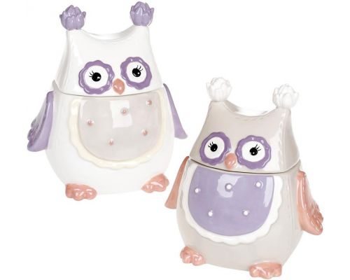 Банка "Owl Family" 600мл с керамической крышкой Банка "Owl Family" 600мл с керамической крышкой