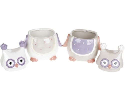 Банка "Owl Family" 600мл с керамической крышкой Банка "Owl Family" 600мл с керамической крышкой