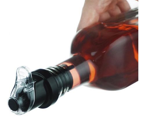 Набор 2 стеклянные бутылки Fissman Clear для масла и уксуса 2х500мл, крышка с дозатором Набор 2 стеклянные бутылки Fissman Clear для масла и уксуса 2х500мл, крышка с дозатором