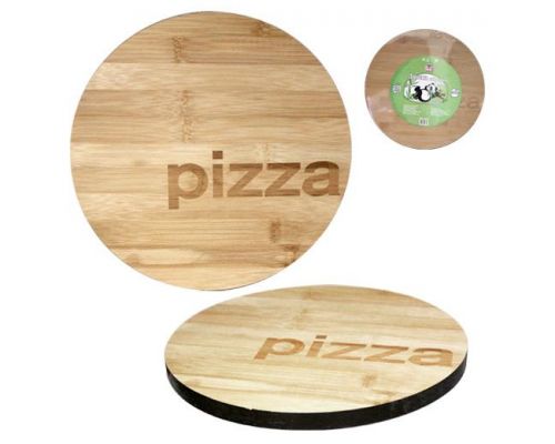 Доска кухонная “Pizza” Ø25см для пиццы, бамбуковая Доска кухонная “Pizza” Ø25см для пиццы, бамбуковая