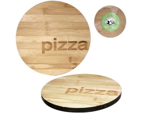 Доска кухонная “Pizza” Ø30см для пиццы, бамбуковая Доска кухонная “Pizza” Ø30см для пиццы, бамбуковая