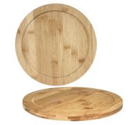 Доска разделочная "Bamboo" круглая Ø25см, бамбуковая