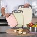 Доска разделочная Fissman Sandy 40x24см, пластик