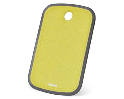 Доска разделочная Fissman Yellow 29х19см пластикова Доска разделочная Fissman Yellow 29х19см пластикова