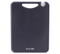 Доска разделочная Kamille Kumamoto пластиковая 30x22x0.8см с точилкой для ножей