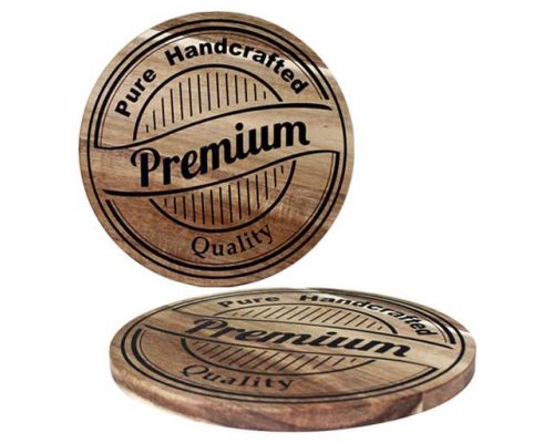 Доска разделочная "Pure Handcrafted" Ø20см акация Доска разделочная "Pure Handcrafted" Ø20см акация