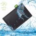 Комплект 4 разделочные доски Kamille 29x23x0.6см на компактной подставке, твердый пластик