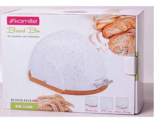 Хлебница Kamille Breadbasket Marble 36.5х26.5см Хлебница Kamille Breadbasket Marble 36.5х26.5см