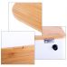 Хлебница Kamille Breadbasket Steel&Bamboo 35х21х21см из нержавеющей стали
