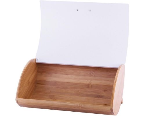 Хлебница Kamille Breadbasket Wooden 35х25х16см бамбуковая с набором емкостей для крупы (белые) Хлебница Kamille Breadbasket Wooden 35х25х16см бамбуковая с набором емкостей для крупы (белые)