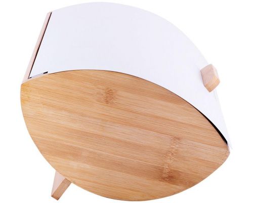 Хлебница Kamille Breadbasket Wooden 35х25х16см бамбуковая с набором емкостей для крупы (белые) Хлебница Kamille Breadbasket Wooden 35х25х16см бамбуковая с набором емкостей для крупы (белые)