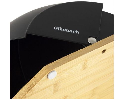 Хлебница Ofenbach Bread Snail 38.5х26.5х20см, черный