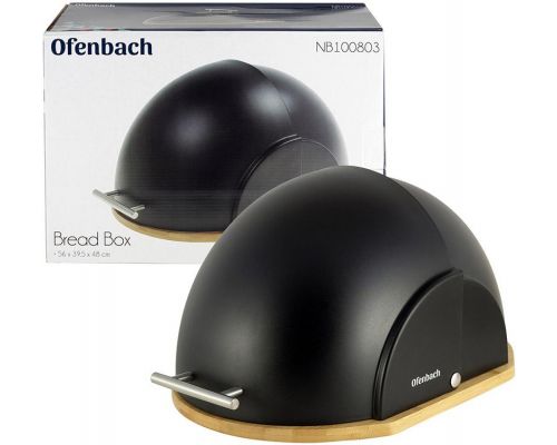 Хлебница Ofenbach Bread Snail 38.5х26.5х20см, черный