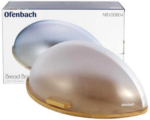 Хлебница Ofenbach Bread Snail 44.5х29х20см, белый Хлебница Ofenbach Bread Snail 44.5х29х20см, белый