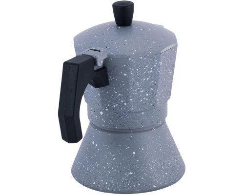Кофеварка гейзерная Kamille Andel Grey 150мл на 3 чашки Кофеварка гейзерная Kamille Andel Grey 150мл на 3 чашки