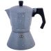 Кофеварка гейзерная Kamille Andel Grey 300мл на 6 чашек
