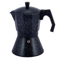 Кофеварка гейзерная Ofenbach Black Marble 600мл на 12 чашек